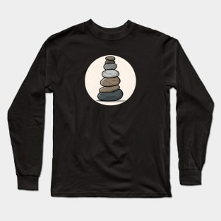 STONE ROCK BALANCING Long Sleeve T-Shirt